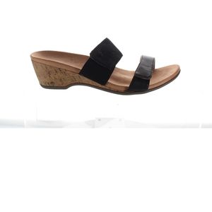 Vionic Womens Black Sandals Size 9.5 Medium (B  M) (2204123)